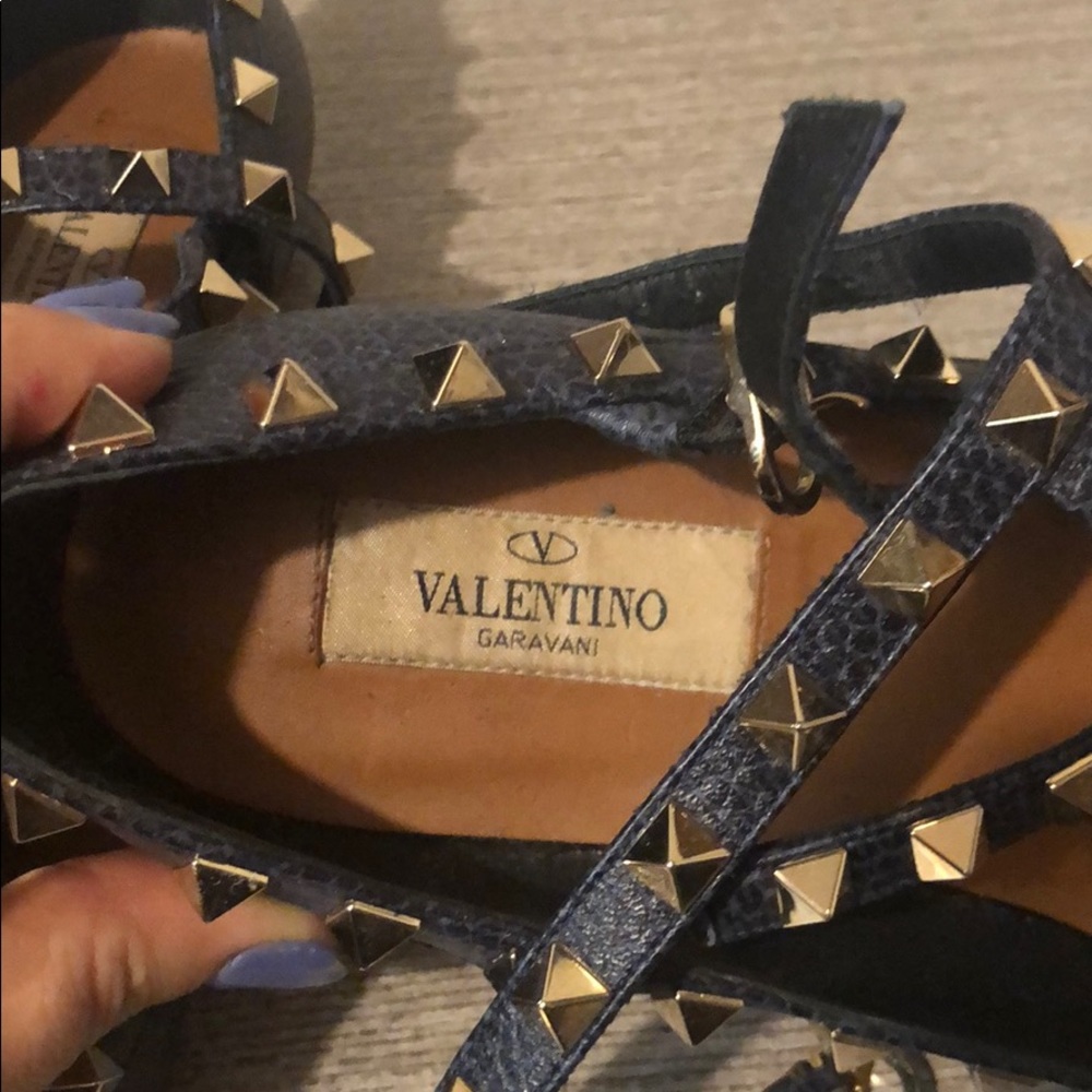 ❌SOLD: Valentino Rockstud Flats - Picture 3 of 5